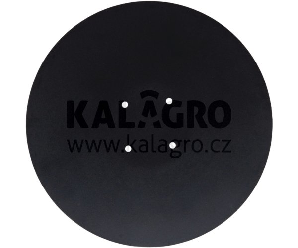 Talířový disk hladká, 460 x 4 mm, rozteč otvorů-Ø 120 mm