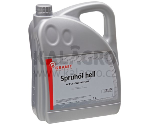 Olej sprej GRANIT Olej sprej světlý 5 l