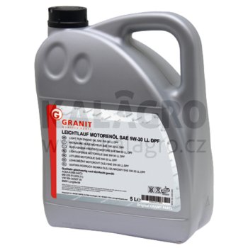 S lehkým chodem olej GRANIT Motorový olej s lehkým chodem LL DPF 5W-30 1 litr