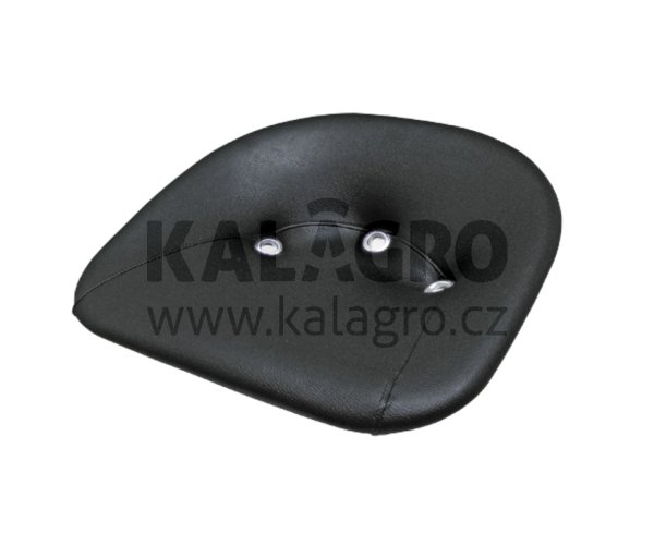 Anatomické sedadlo polstrované, komplet se 2 upevňujícími šrouby M12 x 35- výška opěradla: 140 mm- šířka sedadla: 480 mm- hloubka sedadla: 370 mm