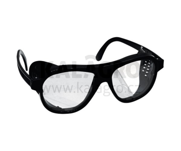 Ochranné brýle oválné, s bezbarvými skly