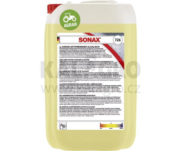 SONAX AGRAR aktivní alkalický čistič