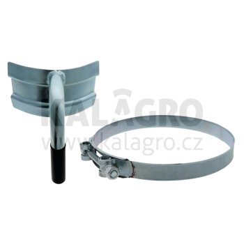 Handgriff 6" + Schelle"