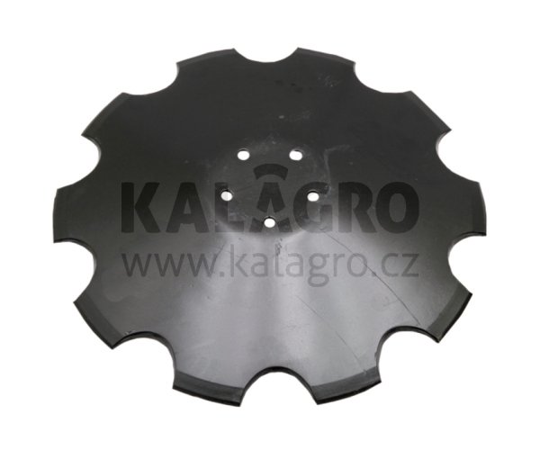 Talířový disk ozubený, Ø 460 x 6 mm, 5 děr