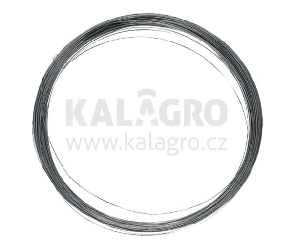 Drát zinkovaný, 2 mm, v 5 kg cívkách, 200 m