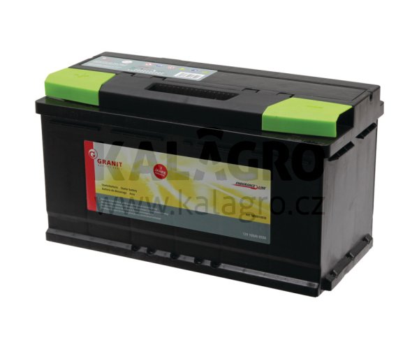 Baterie 12 V / 100 Ah, gefüllt gefüllt, vorgeladen und wartungsfrei, Ca/Ca-Technologie