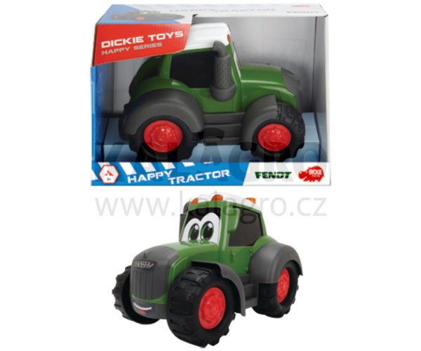 Happy Traktor, Freilauf, 25 cm, grün Fendt