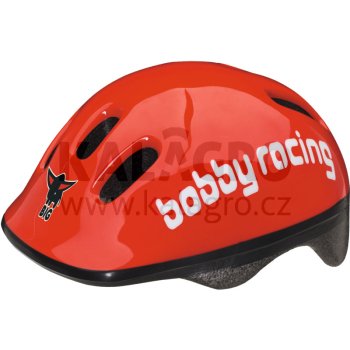 Bobby Racing Helm, Kopfumfang 48 - 54 cm, rot