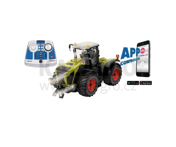 Traktor mit mit BT Fernsteuerung u. App Steuerung Claas Xerion 5000 TRAC VC