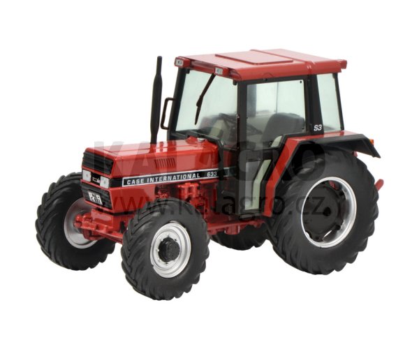 Traktor, rot, Die-cast Case international 633