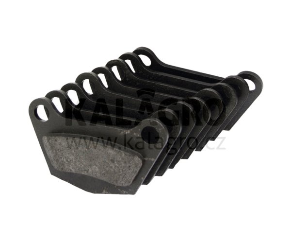 Sada brzdových destiček 154 x 18 x 74 mm