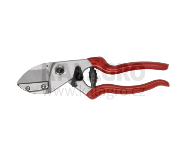 Zahradní nůžky B335 • Kovadlina-nůžky • rukojeť z kované hliníkové slitiny s umělohmotným pouzdrem • Kovadlina nastavitelný • Čep s integrovaným mazáním • hmotnost: 230 g