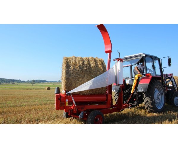 Ovíječka tažená Z-237 - připojení závěsem (fólie 50–75 cm) zadní nakládání